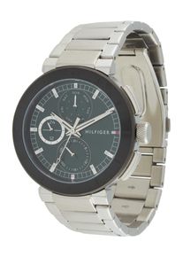 Tommy Hilfiger Uhr 'LORENZO' Herren silber Größe One Size