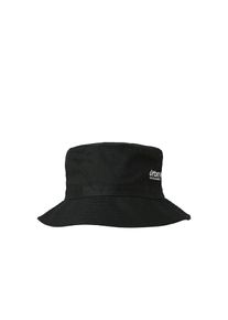 Jack & Jones Jack & Jones , Fischerhut »JACURBN mit Logo-Schriftzug, ideal für viele Anlässe«, unifarben, modisch, one size, Baumwolle , Black