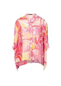 Betty Barclay , Klassische Bluse »Tunika-Bluse mit Fledermausärmeln« , Rosé/Yellow , M , M , Passform: Oversized