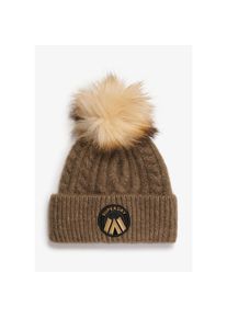 Superdry , Beanie »CABLE LUXE KNIT BEANIE HAT« , Moss Khaki