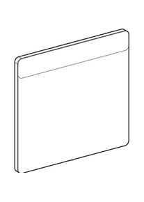 Geberit, Kosmetikspiegel, Option Lichtspiegel, Beleuchtung oben, Breite 70cm, 819270000 (70 x 70 x 70 cm)