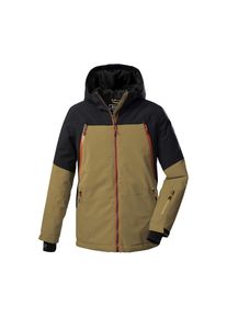 Killtec , Kinder , Skijacke »KSW 182 BYS SKI JCKT« Wasserdichte Skijacke mit Colourblock, atmungsaktiv, viele Features , braun , 128 , 128 ,...
