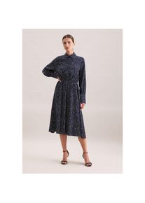 Seidensticker, Damen, Sommerkleid 1/1 Druck, dunkelblau, Normalgr&ouml;&szlig;en, S(36) -Normalgr&ouml;&szlig;en, dunkelblau, Passform: Regular