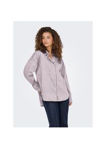 Only , Hemdbluse »ONLOREGON SOLO SHIRT NOOS WVN« , Winetasting Stripes:SMALL BRIGHT WHITE , XS , XS , Bluse von Only