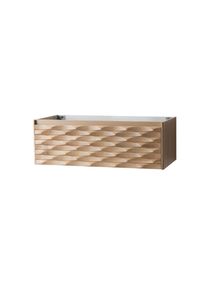 BELVIT ARGENA Waschtischunterschrank 120cm 1 Schublade Grifflos