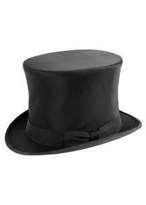 Tricorne hat blank in wool – cream-white hemmed, untrimmed