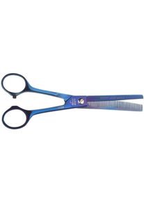 EHASO Modellierschere, 16,5cm, titanbeschichtet, einseitig