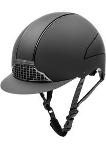 Swing H24 Chrome Reithelm, schwarz matt, S/51-55cm