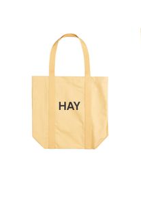 Hay Shopper Bag Medium, Soft Yellow
