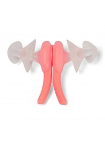 Speedo Biofuse Earplug Earplugs (One Size, clear / fluro tangerine)