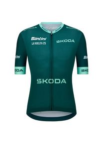 Santini La Vuelta Green Jersey Cycling jersey Men (M, green)