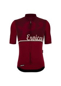 Santini Eroica L' Jersey Cycling jersey Men (M, red)