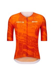 Santini La Vuelta 90 Years Jersey Cycling jersey (L, red)
