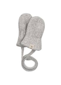 MaxiMo Baby's Fausthandschuh Ohne Daumen Gloves Kids (3 Months, grey)