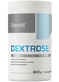 OstroVit Dextrose, 800 g Dose, Strawberry