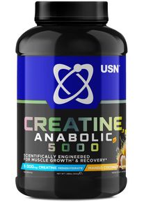 USN Creatine Anabolic 5000, 900 g Dose, Mango Coconut