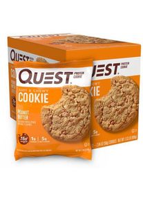 Quest Nutrition Protein Cookies, 12 x 58 g Cookie, Peanut Butter