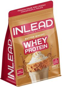 Inlead Whey Protein, 1000 g Beutel, Butter Biscuit