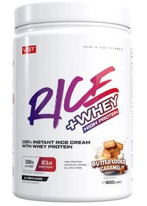 VAST Rice + Whey, 900 g Dose, Butter Cookie Caramel