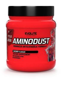 Evolite Nutrition Aminodust, 474 g Dose, Cherry
