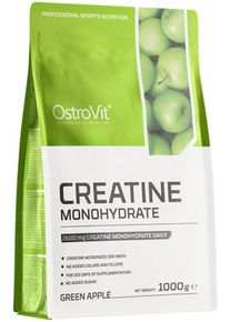 OstroVit Creatine Monohydrate, 1000 g Beutel, Green Apple