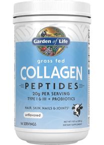 Garden of Life Collagen Peptides - Grass Fed, 280 g Dose, Neutral