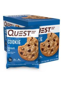 Quest Nutrition Protein Cookies, 12 x 59 g Cookie, Chocolate Chip