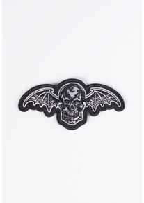 Avenged Sevenfold - Deathbat Cut-Out - Naszywka - czarny - Onesize - 100% poliestru
