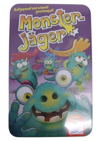 SCHMIDT Monster Jäger Gesellschaftsspiel Kinder Familienspiel Bunt