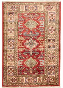 Kazak Keleti szőnyeg 100x70 Piros (Pakisztán) Kézzel Csomózott