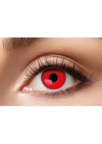 maskworld Rote Teufel Kontaktlinsen – vegan