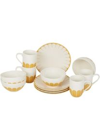 Villeroy & Boch Villeroy & Boch Fleur Soleil Frühstücks-Set für 4 Personen / 12 Teile