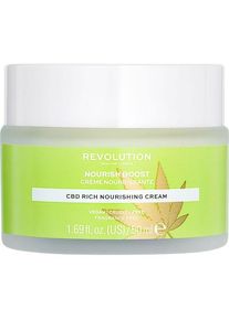 Revolution Skincare Moisturiser CBD Rich Nourishing Cream Crema hidratante Female 50 ml