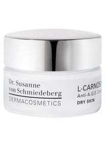Dr. Susanne von Schmiedeberg Face creams L-Carnosine Anti-A.G.E. Cream for dry skin Hydratatie Dames 15 ml