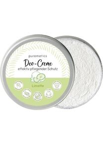 puremetics Lichaamsverzorging Deodorantcrème met limoen Deodorant Unisex 45 g