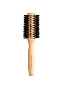 Olivia Garden Bamboo Touch Escova redonda de bambu com cerdas javali 100% puras Escovas redondas Female