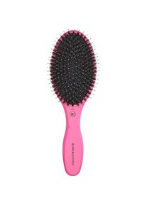 Olivia Garden Expert Care Oval Paddle brush 16-row, pink Wild boar hairbrushes Female