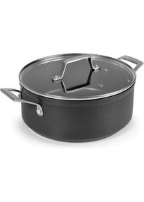 Lacor Kochtopf mit Deckel aus eloxiertem Aluminium, Auflaufform, Mehrfarbig