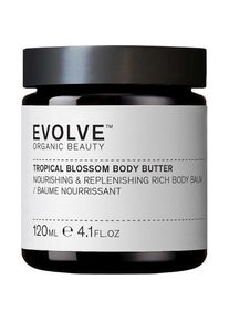 Evolve Organic Beauty, Bodylotion, Feuchtigkeitspflege Tropical Blossom Body Butter 120 ml (Körperlotion, 120 ml)
