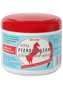 Bio-Vital, Muskelsalbe + Kühlpad, Creme Pferdebalsam Chili (1 x, 500 ml)