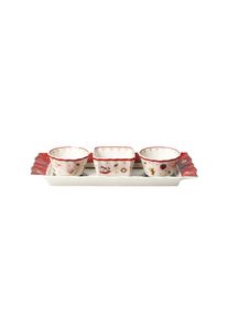 Villeroy & Boch Villeroy & Boch - Set Dip 4 pz. Toy's Delight Piatti e stoviglie 1 pieces unisex