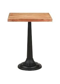 Mesa de bistró madera maciza de acacia 60x60x76 cm
