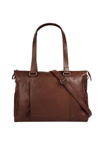SPIKES & SPARROW Spikes & Sparrow , Shopper, echt Leder , cognac