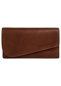 SPIKES & SPARROW Spikes & Sparrow , Geldbörse, echt Leder , cognac