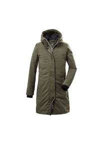 Killtec , Jungen , Funktionsmantel »KOW 37 GRLS CT« Wasserabweisender Parka mit 10.000 mm Wassersäule, recycelt. , olivgrün , 140 , 140 ,...