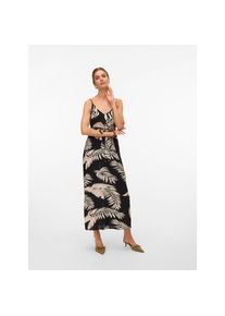 Véro Moda Vero Moda , Spaghettikleid »VMEASY JOY SLIT MAXI V-NECK DRESS WV GA«, Sommerkleid , Black AOP:Fioni , N-Gr , M -N-Gr , M , Sommerliches Kleid von...