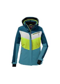 Killtec , Damen , Skijacke »KSW 253 WMN SKI JCKT« Damen Skijacke: wasserdicht, atmungsaktiv, abnehmbare Kapuze , türkis , 38 , 38 , Skijacke mit...