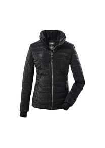 Killtec , Skijacke »KSW 284 WMN SKI QLTD JCKT« Steppjacke mit Hologrammoptik, wasserabweisend, Schneefang, Taschen , schwarz , 44 , 44 ,...