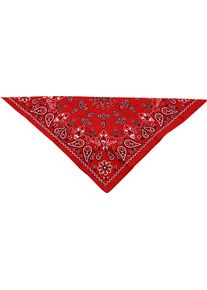 Zan Headgear Paisley, bandana , color: Red/White , size: One Size