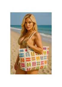 Lucky Bees, Tasche, Shorise Beach Bag, Mehrfarbig